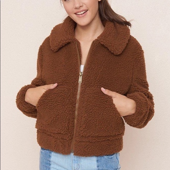 GARAGE soft cozy teddy jacket XS/S - Picture 3 of 7
